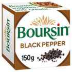 Boursin Black Pepper Soft French Cheese 150g