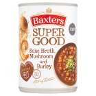 Baxters Super Good Bone Broth, Mushroom & Barley Soup, 400g