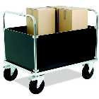 Barton Storage 938-376420 Heavy Duty Zinc Plated Platform Truck with Laminate Ends and Sides (900 x 700 x 1000mm)