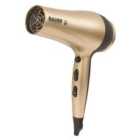 Bauer 38830 TourmaPro 2200W Ionic Hairdryer with Concentrator Nozzle - Gold