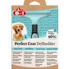 8in1 Perfect Coat DeShedder Dog L Grooming Comb