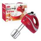 Quest 35820 Professional Hand Mixer - Red