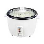 Quest 35550 1.8L Rice Cooker with Non-Stick Bowl, Measuring Cup and Keep Warm Function - White