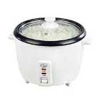 Quest 35530 0.8L Electrical Rice Cooker with Non-Stick Bowl and Measuring Cup - White