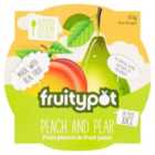 Fruity Pot Peach & Pear in Juice 113g