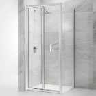 Nexa By Merlyn 4mm Chrome Framed Bi-Fold Shower Door Only - Various Sizes Available