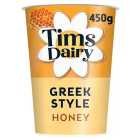 Tims Dairy Greek Style Yoghurt with Honey 450g