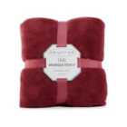 Snuggle Touch Throw Merlot