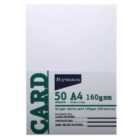 Ryman Card A4 160gsm 50 Sheets - White