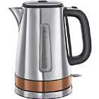 Russell Hobbs 24280 Luna Quiet Boil 1.7L Kettle - Silver and Copper