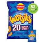 Walkers Wotsits Really Cheesy Multipack Snacks 20 per pack