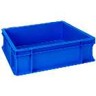 Barton Storage E4312-BLUE/5 10L Euro Containers - Blue Pack of 5 (400 x 300 x 120mm)