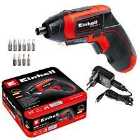 Einhell 3.6V Cordless Screwdriver with 10 Bits