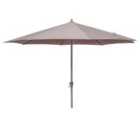 Platinum Riva 3.5m Round Parasol (base not included) - Taupe
