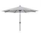 Platinum Riva 3m Round Parasol (base not included) - Light Grey