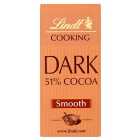 Lindt 51% Dark Cooking Chocolate Bar 200g