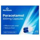 Morrisons Paracetamol 500mg Capsules 16 per pack