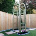 Mercia Pressure Treated Curved Top Garden Arch