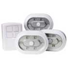 Lifemax Remote Control Wireless LED Lights - 3 Pack