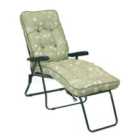 Glendale Deluxe Renaissance Sage Lounger Chair - Green