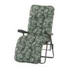 Glendale Deluxe Aspen Leaf Relaxer Chair - Green