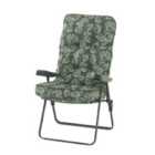 Glendale Deluxe Aspen Leaf Recliner Chair - Green