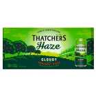 Thatchers Haze Cloudy Somerset Cider Cans 10 x 440ml
