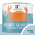 Thorndown Skylark Blue Peelable Glass Paint 150 ml - Opaque