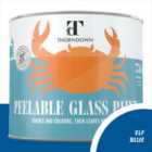 Thorndown Elf Blue Peelable Glass Paint 750 ml - Translucent