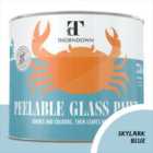 Thorndown Skylark Blue Peelable Glass Paint 750 ml - Opaque