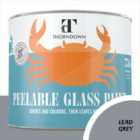 Thorndown Lead Grey Peelable Glass Paint 750 ml - Opaque