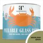 Thorndown Moorland Green Peelable Glass Paint 750 ml - Opaque