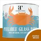 Thorndown Muddle Brown Peelable Glass Paint 150 ml - Translucent