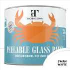 Thorndown Swan White Peelable Glass Paint 150 ml - Opaque