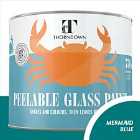 Thorndown Mermaid Blue Peelable Glass Paint 150 ml - Translucent