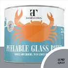 Thorndown Lead Grey Peelable Glass Paint 150 ml - Opaque