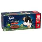 Felix Naturally Delicious Countryside Selection Wet Cat Food 40 x 80g