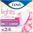 Lights by Tena Liners 24 pack