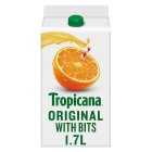 Tropicana Original Orange Juice with Juicy Bits, 1.7litre