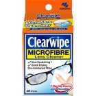 Clearwipe Microfibre Lens Wipes 20 per pack
