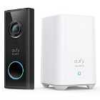 Eufy Video Doorbell 2K Battery-Powered with HomeBase 2 - Black/White