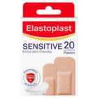 Elastoplast Sensitive Plasters Multi Tone Light 20 per pack