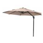 Platinum Voyager T1 3m Round Parasol (base not included) - Taupe