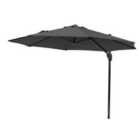 Platinum Voyager T1 3m Round Parasol (base not included) - Anthracite Grey