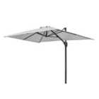 Platinum Voyager T1 3 x 2m Parasol (base not included) - Light Grey