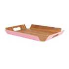 Summerhouse Medium Willow Tray - Candy Pink