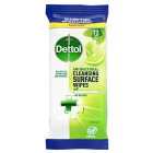 Dettol Antibacterial Biodegradable Cleansing Surface Wipes Lime & Mint 72 per pack