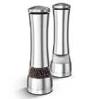 Morphy Richards Electronic Salt and Pepper Mill Set - Stainless Steel
