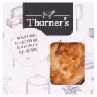 Jon Thorner's Mature Somerset Cheddar & Onion Quiche Small 200g
