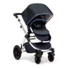 Ickle Bubba Stomp V4 2 in 1 Pushchair - Blueberry on Chrome